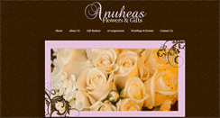 Desktop Screenshot of anuheasflowers.com