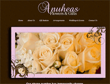 Tablet Screenshot of anuheasflowers.com